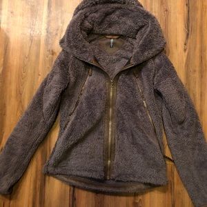 Kuhl Fleece Flight Jacket in Dark Green